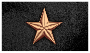 DNSEMP-C-430-CP-BK Star Copper-Black